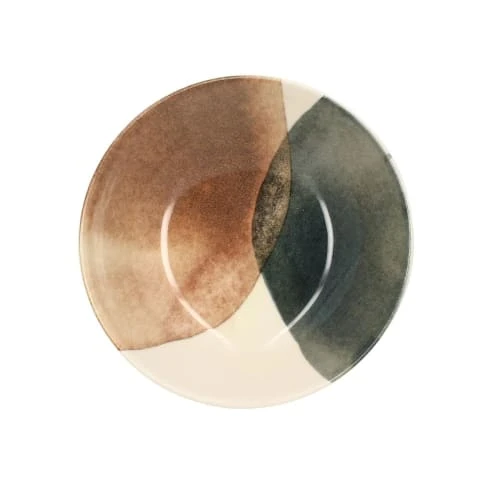 Novastyl Lot De 6 Assiettes Creuses En Grès 20cm 3 Novastyl Lot De 6 Assiettes Creuses En Grès 20cm