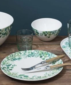 Table Passion Lot De 6 Assiettes Plate 27 Cm En Faïence Décoré -Chef&Sommelier-boutique lot de 6 assiettes plate 27 cm en faience decore 2