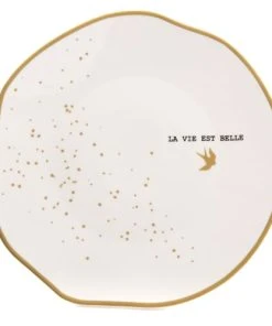 Amadeus Lot De 6 Assiettes Plate En Grès Décoré