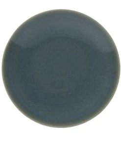 Trend'up Lot De 6 Assiettes Plate Lagon 27 Cm En Grès Bleu