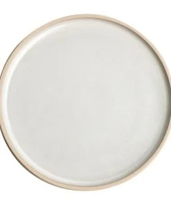 Olympia Lot De 6 Assiettes Plates Bord Droit 180 Mm Blanche