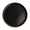 Olympia Lot De 6 Assiettes Plates Bord Droit 180 Mm Noire -Chef&Sommelier-boutique lot de 6 assiettes plates bord droit 180 mm noire