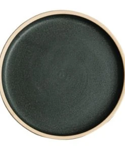 Olympia Lot De 6 Assiettes Plates Bord Droit 180 Mm Vert