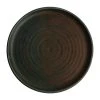 Olympia Lot De 6 Assiettes Plates Vert Bronze Ø265mm -Chef&Sommelier-boutique lot de 6 assiettes plates vert bronze oe265mm
