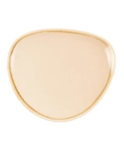 Olympia Kiln Lot De 6 Assiettes Triangulaires Couleur Sable 16,5 Cm
