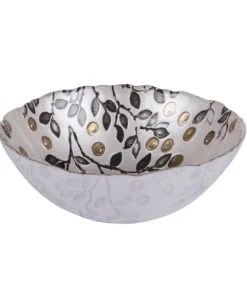 Table Passion Lot De 6 Coupelle Berry 16,5 Cm Or En Verre Transparent