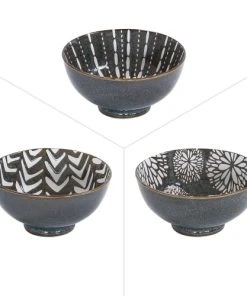 Table Passion Lot De 6 Coupelle Brun 11,5 Cm En Porcelaine Marron