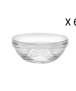 Duralex Lot De 6 - Coupelle Empilable 12,5 Cl En Verre Trempé Transparent 12 Duralex Lot De 6 - Coupelle Empilable 12,5 Cl En Verre Trempé Transparent -Chef&Sommelier-boutique lot de 6 coupelle empilable 31 cl en verre trempe transparent le gigogne