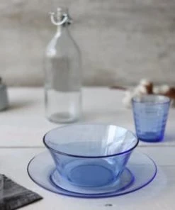 Duralex Lot De 6-Coupelle Tulipe 25cl En Verre Trempé Teinté Bleu Marine -Chef&Sommelier-boutique lot de 6 coupelle tulipe 25cl en verre trempe teinte bleu marine 3