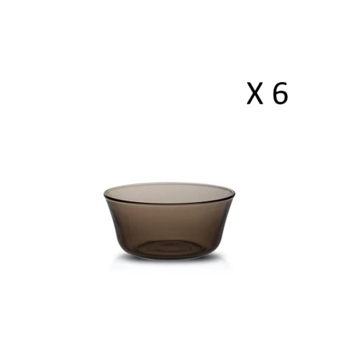 Duralex Lot De 6-Coupelle Tulipe 25cl En Verre Trempé Teinté Sepia 3 Duralex Lot De 6-Coupelle Tulipe 25cl En Verre Trempé Teinté Sepia