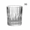 Duralex Lot De 6-Verre à Cocktail Strié Bas 30,5cl En Verre Trempé Transparent -Chef&Sommelier-boutique lot de 6 verre a cocktail strie bas 30 5cl en verre trempe transparent