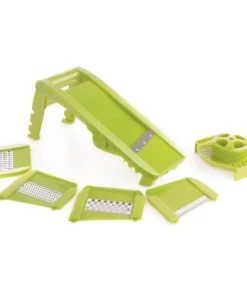 Mastrad Mandoline Multi-lames Et Râpes Vert