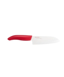 Kyocera Petit Couteau Santoku Rouge 14cm
