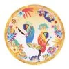 Les Jardins De La Comtesse Petite Assiette En Mélamine Motif Perroquet Sur Dégradé Orange Ø 23 Cm -Chef&Sommelier-boutique petite assiette en melamine motif perroquet sur degrade orange oe 23 cm