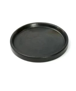 Bazar Bizar Petite Assiette En Terracotta Noir