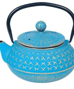 Signes Grimalt Petite Théière Japonaise En Fonte Turquoise 0,6L