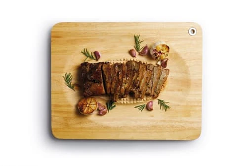 Masterclass Planche à Découper à Pointe En Caoutchouc Et Bois Marron 6 Masterclass Planche à Découper à Pointe En Caoutchouc Et Bois Marron – Image 4