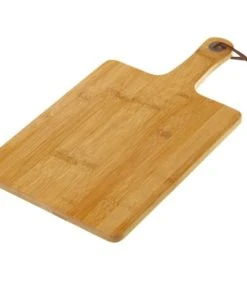 Wadiga Planche à Découper à Suspendre En Bambou 38x20cm