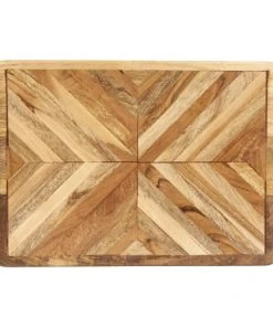 KitchenCraft Planche à Découper Avec Motifs En Bois De Manguier Marron -Chef&Sommelier-boutique planche a decouper avec motifs en bois de manguier marron 4