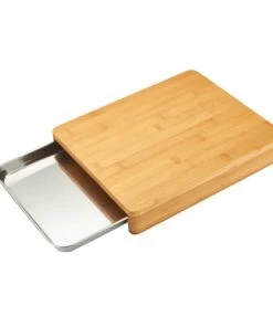 Laguiole Planche à Découper Avec Tiroir 31x24cm