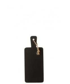 LANADECO Planche à Découper Caoutchouc Noir 20x61cm -Chef&Sommelier-boutique planche a decouper caoutchouc noir 20x61cm 2