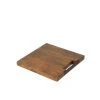 LANADECO Planche à Découper Carrée Bois De Manguier Marron 30x30cm -Chef&Sommelier-boutique planche a decouper carree bois de manguier marron 30x30cm