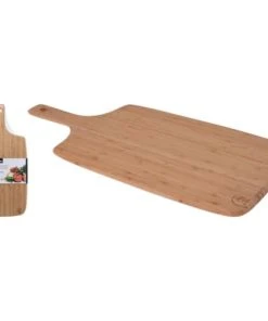 Wadiga Planche à Découper En Bambou Avec Poignée 58x28cm -Chef&Sommelier-boutique planche a decouper en bambou avec poignee 58x28cm 1