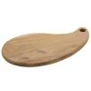 Wadiga Planche à Découper En Teck Forme Goutte 35x20x1,5cm