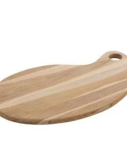 Wadiga Planche à Découper En Teck Forme Goutte 45x26,5x1,5cm -Chef&Sommelier-boutique planche a decouper en teck forme goutte 45x26 5x1 5cm 1