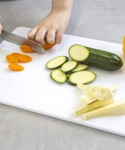 KitchenCraft Planche à Découper Extra Large En Plastique Blanc -Chef&Sommelier-boutique planche a decouper extra large en plastique blanc 2