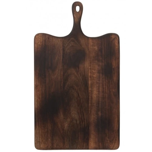 LANADECO Planche à Découper Rectangle Bois Marron Foncé 35x60cm 3 LANADECO Planche à Découper Rectangle Bois Marron Foncé 35x60cm