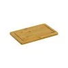 Wadiga Planche à Découper Rectangulaire Avec Rainure En Bambou 30x18.5cm -Chef&Sommelier-boutique planche a decouper rectangulaire avec rainure en bambou 30x18 5cm