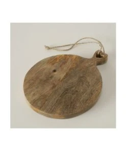 Wadiga Planche à Découper Ronde En Bois De Manguier - Diamètre 23cm -Chef&Sommelier-boutique planche a decouper ronde en bois de manguier diametre 23cm 4