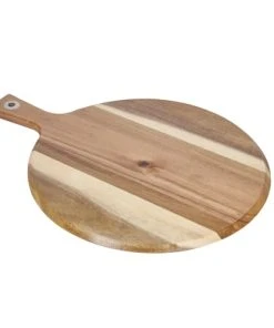 Natural Elements Planche à Pagaie De Service En Bois D'acacia Marron -Chef&Sommelier-boutique planche a pagaie de service en bois d acacia marron 4