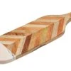 KitchenCraft Planche à Paguais Avec Motifs En Bois De Manguier Rose Marron