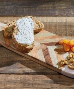 KitchenCraft Planche à Paguais Avec Motifs En Bois De Manguier Rose Marron -Chef&Sommelier-boutique planche a paguais avec motifs en bois de manguier rose marron 3