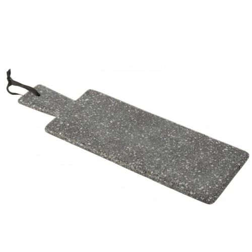 LANADECO Planche Rectangulaire Marbre Gris L48cm 3 LANADECO Planche Rectangulaire Marbre Gris L48cm