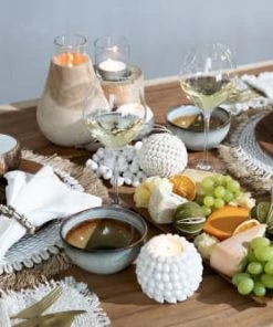 Bazar Bizar Plaque Ronde Extra Large En Bois De Teck -Chef&Sommelier-boutique plaque ronde extra large en bois de teck 2