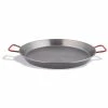Pujadas Plat à Paëlla En Tôle Acier ø 32 Cm -Chef&Sommelier-boutique plat a paella en tole acier oe 32 cm