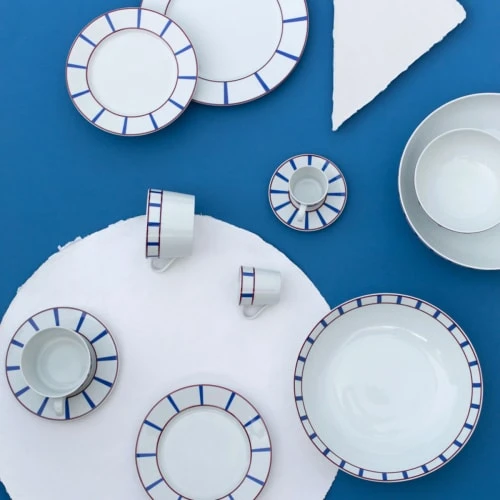 Maison Jean-Vier Plat Creux Porcelaine Blanc 27 Cm 4 Maison Jean-Vier Plat Creux Porcelaine Blanc 27 Cm – Image 2