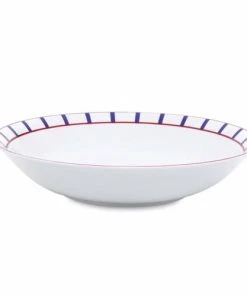 Maison Jean-Vier Plat Creux Porcelaine Blanc 27 Cm