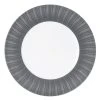 Table Passion Plat De Présentation Madras 31 Cm En Porcelaine Gris -Chef&Sommelier-boutique plat de presentation madras 31 cm en porcelaine gris