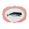 Yvonne Ellen Plat En Porcelaine Baleine 36x25cm -Chef&Sommelier-boutique plat en porcelaine baleine 36x25cm