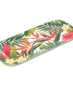 Les Jardins De La Comtesse Plat Long En Mélamine 37,5 Cm En Imprimé Fleurs Exotiques -Chef&Sommelier-boutique plat long en melamine 37 5 cm en imprime fleurs exotiques 1