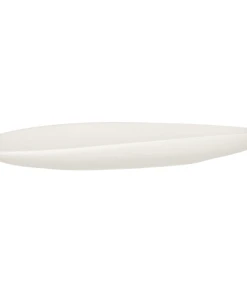 Maisons Du Monde Plat Ovale En Grès Crème