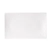 Table Passion Plat Rectangle Dune 25x15 Cm En Porcelaine Blanc -Chef&Sommelier-boutique plat rectangle dune 25x15 cm en porcelaine blanc
