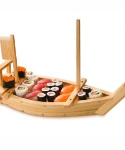Pujadas Plateau De Présentation Bateau Pour Sushi L 70 Cm