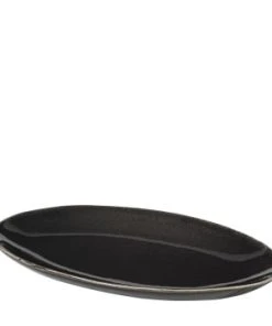 Broste Copenhagen Plateau De Service Céramique Bleu 13,6x22cm 8 Broste Copenhagen Plateau De Service Céramique Bleu 13,6x22cm -Chef&Sommelier-boutique plateau de service ceramique gris 13 6x22cm nordic 2