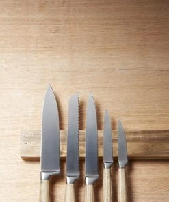 Natural Elements Porte-Couteaux Magnetique En Bois D'acacia Marron -Chef&Sommelier-boutique porte couteaux magnetique en bois d acacia marron 2