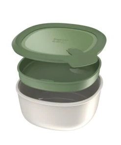 BergHOFF Saladier 2 Compartiments En Pvc Avec Couverts -Chef&Sommelier-boutique saladier 2 compartiments en pvc avec couverts 5